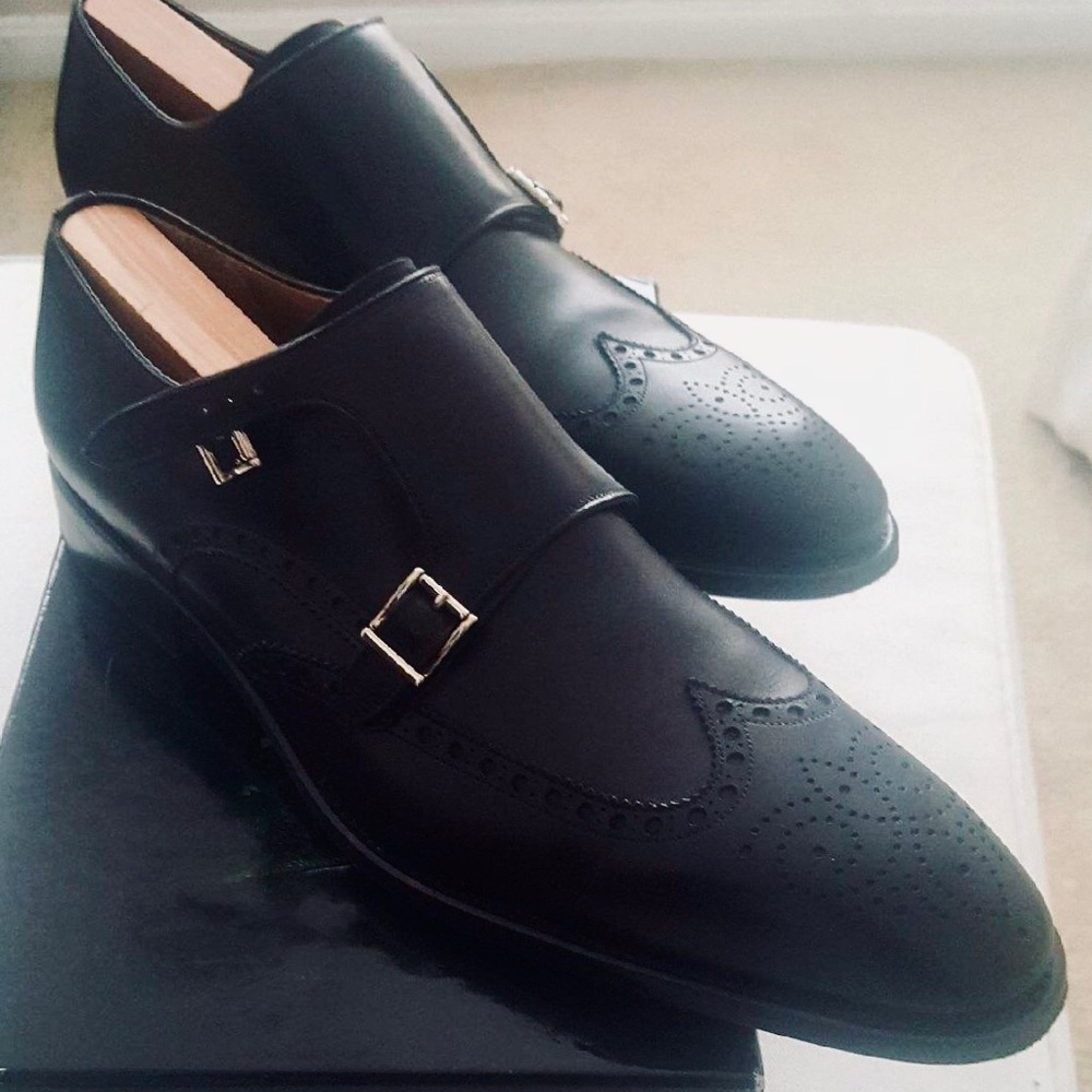 Magnanni Double Monk Strap- Men’s Shoe-Size 12
